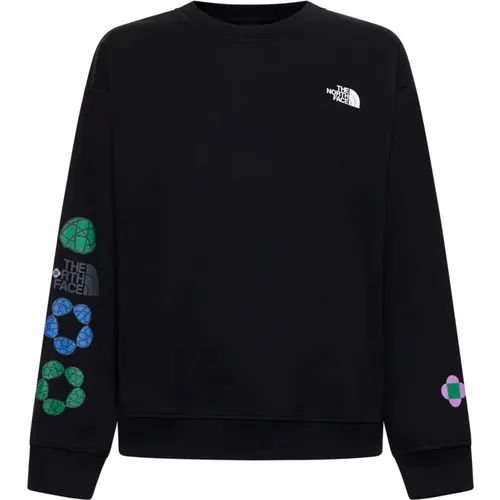 Sweatshirt mit Grafikdruck und Rundhalsausschnitt , Herren, Größe: M - The North Face - Modalova