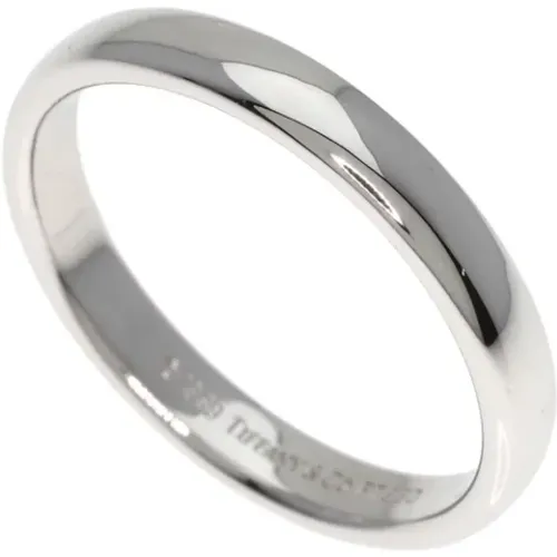 Pre-owned Platinum rings , female, Sizes: ONE SIZE - Tiffany & Co. Pre-owned - Modalova