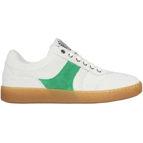 Kontrastfarbene Low-Top Sneakers , Herren, Größe: 41 EU - Les Deux - Modalova