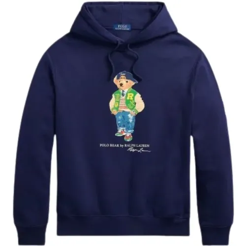 Teddybär Kapuzenpullover , Herren, Größe: 2XL - Polo Ralph Lauren - Modalova