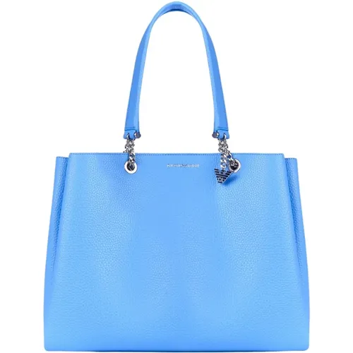 Leather Handbag Ceruleo Model , female, Sizes: ONE SIZE - Emporio Armani - Modalova
