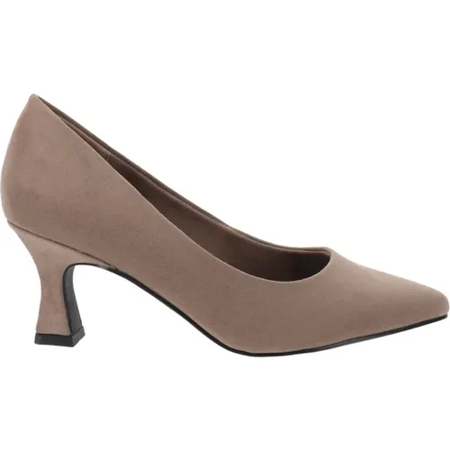 Womens Fabric High Heel Shoes , female, Sizes: 4 UK, 5 UK - marco tozzi - Modalova
