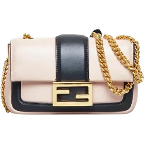 Pre-owned Leather fendi-bags , female, Sizes: ONE SIZE - Fendi Vintage - Modalova