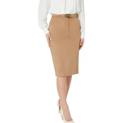 Midi Skirts , Damen, Größe: 2XL - Guess - Modalova