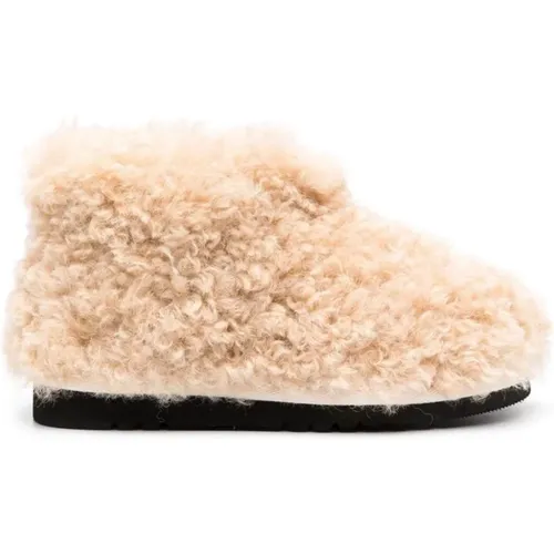Faux-Shearling Ankle Boots - Stand Studio - Modalova