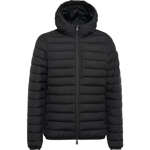 Hooded Puffer Coat , male, Sizes: M, 2XL, XL, S/M, L - Save The Duck - Modalova