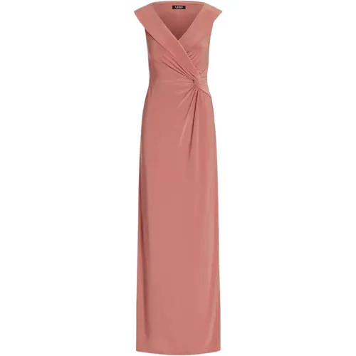 Rosa Maxikleid , Damen, Größe: M - Ralph Lauren - Modalova