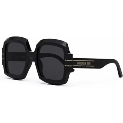 Signature Glossy Eyeglasses Frame , female, Sizes: 55 MM - Dior - Modalova