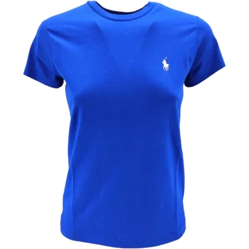 Blaue T-Shirts und Polos , Damen, Größe: XS - Ralph Lauren - Modalova