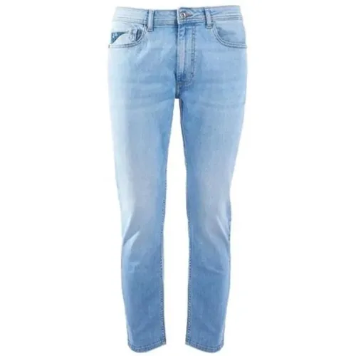 Hellblaue Komfort Denim Jeans - YES ZEE - Modalova