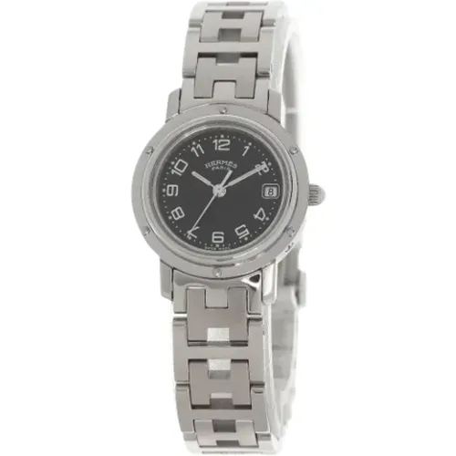 Pre-owned Stainless Steel watches , female, Sizes: ONE SIZE - Hermès Vintage - Modalova