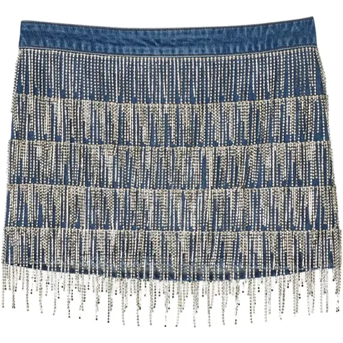 Fringed Denim Rock Munthe - Munthe - Modalova