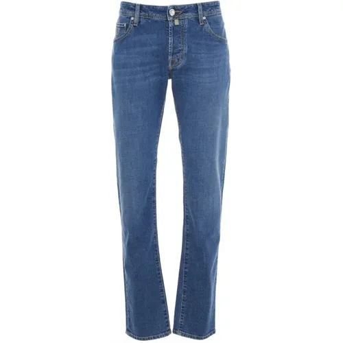 Slim Fit Jeans , male, Sizes: W33 - Jacob Cohën - Modalova