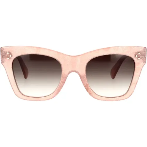 Chic and Effortless Cat-Eye Sunglasses , unisex, Sizes: 50 MM - Celine - Modalova