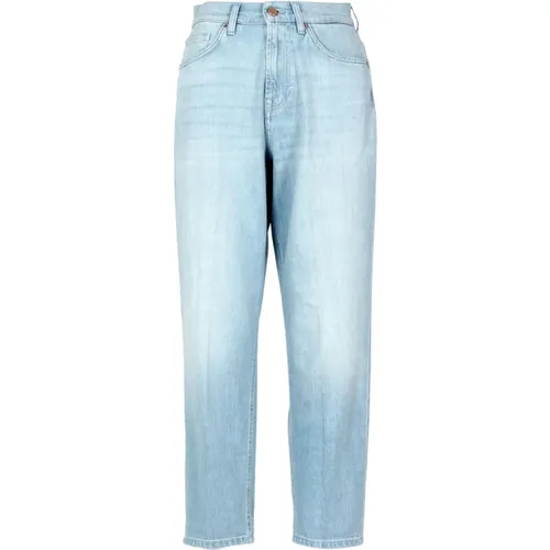Cropped Jeans , Damen, Größe: W28 - Don The Fuller - Modalova