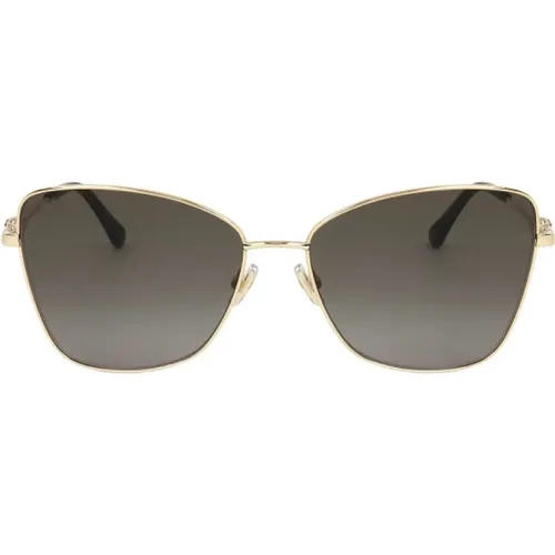 Rosa Metall Sonnenbrille für Frauen - Jimmy Choo - Modalova