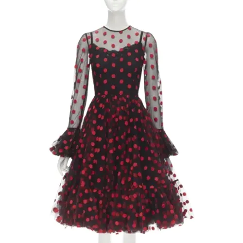 Pre-owned Tulle dresses , female, Sizes: XS - Dolce & Gabbana Pre-owned - Modalova