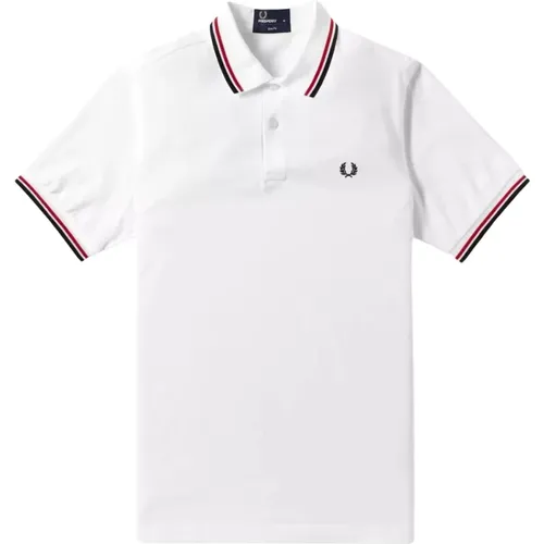 Slim Fit Twin Tipped Polo , male, Sizes: 3XL - Fred Perry - Modalova