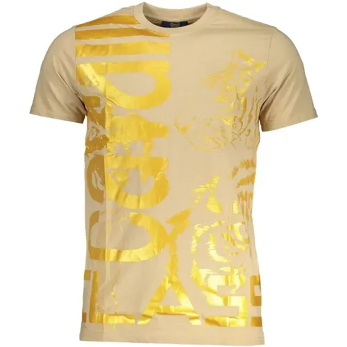 Druck Logo Rundhals T-shirt - Cavalli Class - Modalova