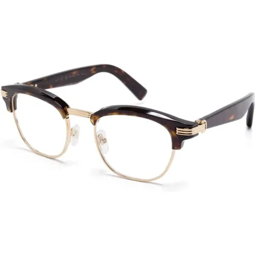 Ct0496O 002 Optical Frame , male, Sizes: 52 MM - Cartier - Modalova