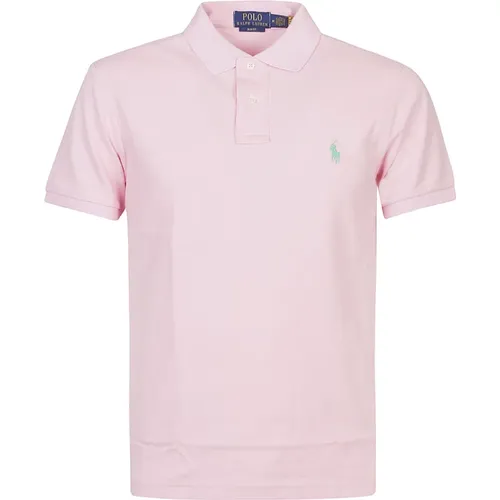 Rosa Garten Polo Shirt , Herren, Größe: 2XL - Polo Ralph Lauren - Modalova