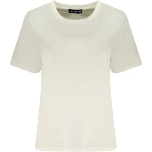 Bio-Baumwolle Bedrucktes T-Shirt - North Sails - Modalova