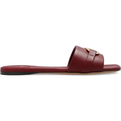 Laurene slides , Damen, Größe: 36 1/2 EU - Salvatore Ferragamo - Modalova