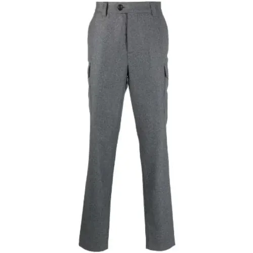 Straight Leg Pants , male, Sizes: XS, M, L, XL, S - BRUNELLO CUCINELLI - Modalova