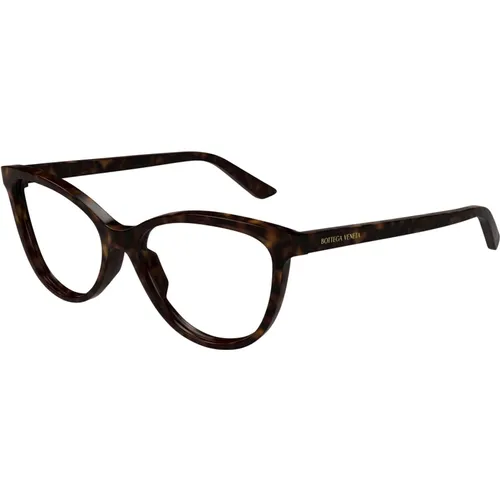 Stylische Brille Bv1313O Farbe 002 , Damen, Größe: 53 MM - Bottega Veneta - Modalova