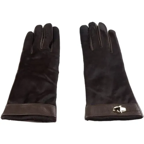 Elegant Pelo Di Mucca Glove , female, Sizes: 7 IN - Cavalli Class - Modalova