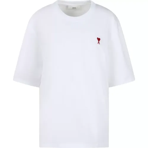 AMI DE Coeur T-Shirt , female, Sizes: S, L, M, XL - Ami Paris - Modalova