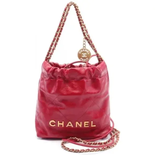 Pre-owned Leather chanel-bags , female, Sizes: ONE SIZE - Chanel Vintage - Modalova