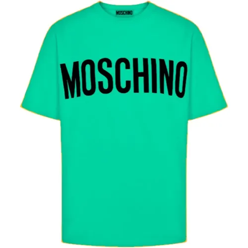 T-Shirts , male, Sizes: M - Moschino - Modalova