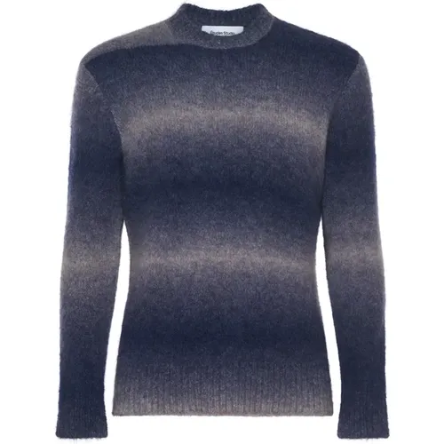 Alpaca Round Neck Sweater , male, Sizes: M - Études - Modalova