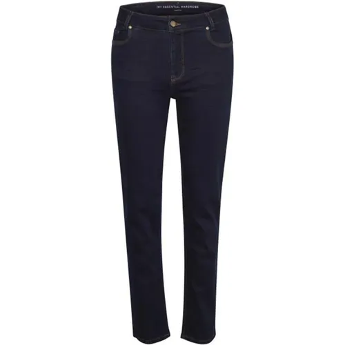 Celina 102 High Straigh jeans 10703572 , female, Sizes: W25 L32 - My Essential Wardrobe - Modalova