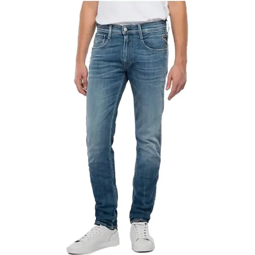 Jeans Anbass 573 BIO , male, Sizes: W31 L30 - Replay - Modalova