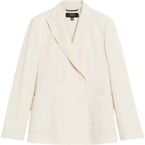 Eleganter Wollblazer , Damen, Größe: M - Max Mara Weekend - Modalova