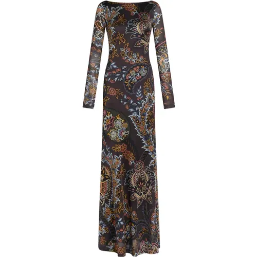 Floral Paisley Print Sheath Dress , female, Sizes: M, S, XS - ETRO - Modalova