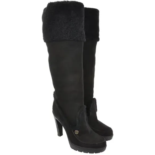Pre-owned Fabric boots , female, Sizes: 5 1/2 UK - Dior Vintage - Modalova