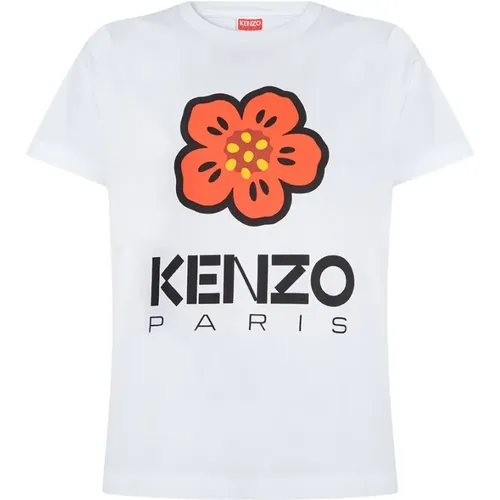 Bedrucktes T-Shirt , Damen, Größe: L - Kenzo - Modalova