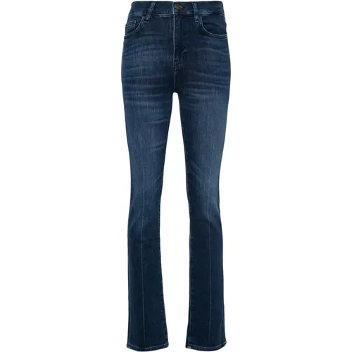 High Straight Long Jeans , female, Sizes: W25, W29, W28, W27, W26 - Frame - Modalova