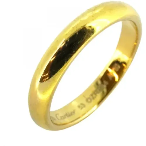 Pre-owned Gold rings , female, Sizes: ONE SIZE - Cartier Vintage - Modalova