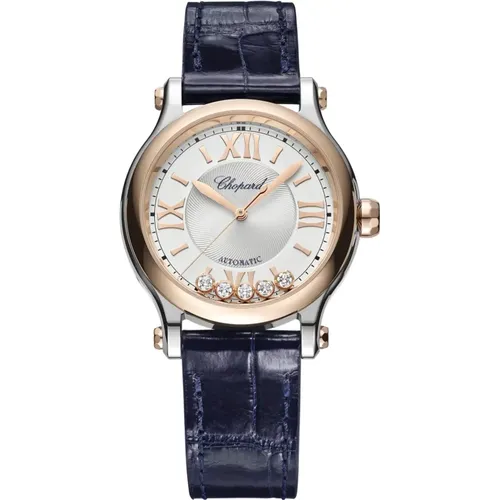 Happy Sport Automatic Steel Watch , female, Sizes: ONE SIZE - Chopard - Modalova