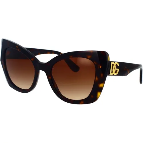 Mutige und elegante Sonnenbrille , Damen, Größe: 53 MM - Dolce & Gabbana - Modalova