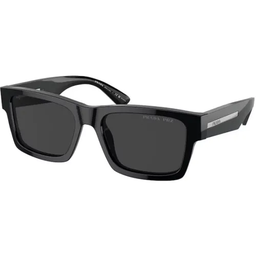 Polarized Sunglasses for Men , male, Sizes: 56 MM - Prada - Modalova