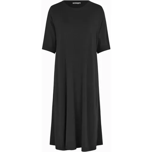 Einfaches Schwarzes Kleid Manota , Damen, Größe: XL - Masai - Modalova