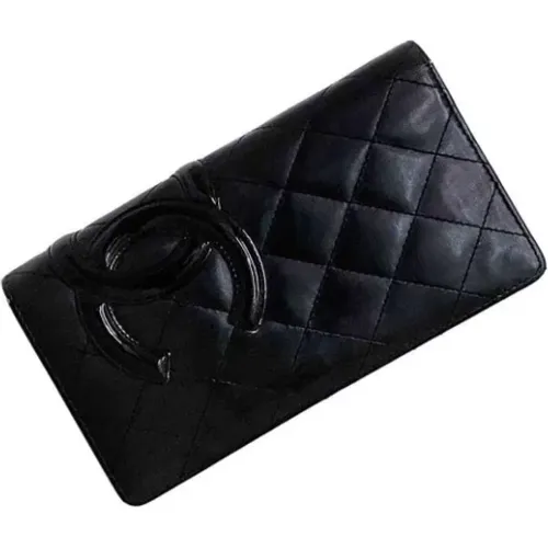 Pre-owned Leather wallets , female, Sizes: ONE SIZE - Chanel Vintage - Modalova