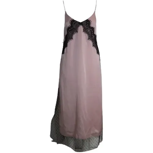 Pre-owned Satin dresses - Valentino Vintage - Modalova