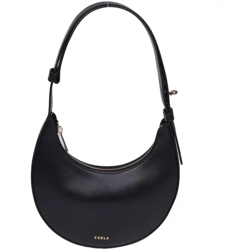 Leather Mini Hobo Shoulder Bag , female, Sizes: ONE SIZE - Furla - Modalova