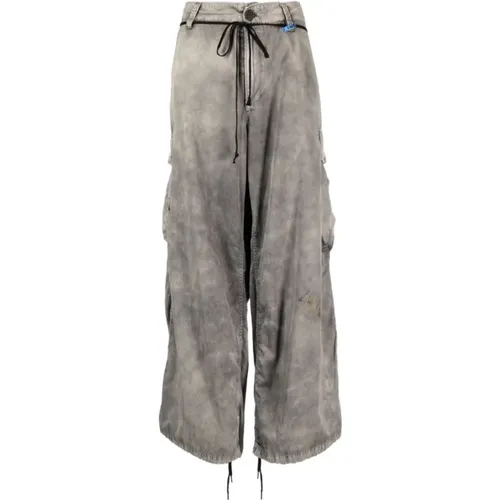 Vintage Cargo Trousers , female, Sizes: XL - Mihara Yasuhiro - Modalova
